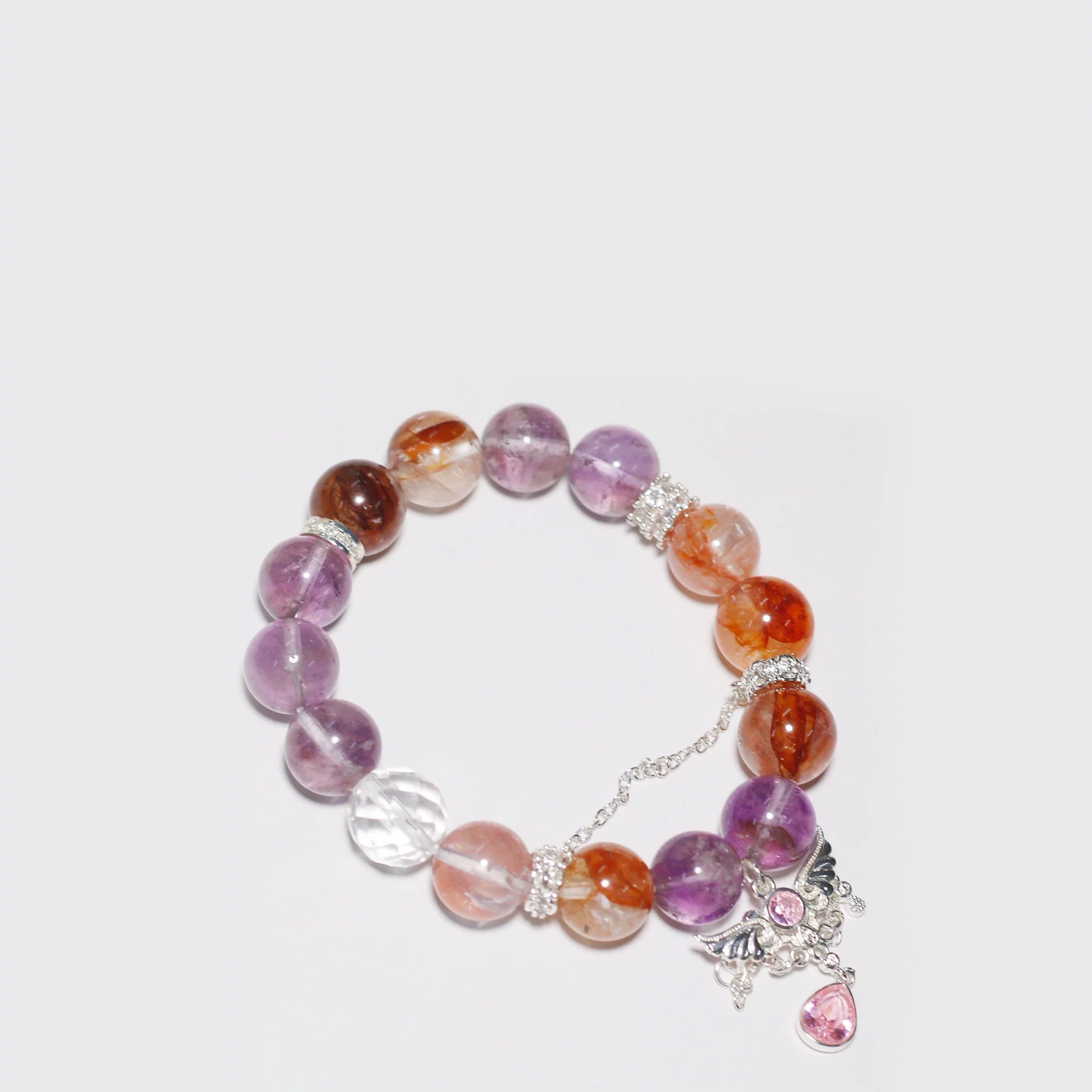 Light of Wisdom – Amethyst Healing & Exam Success Bracelet